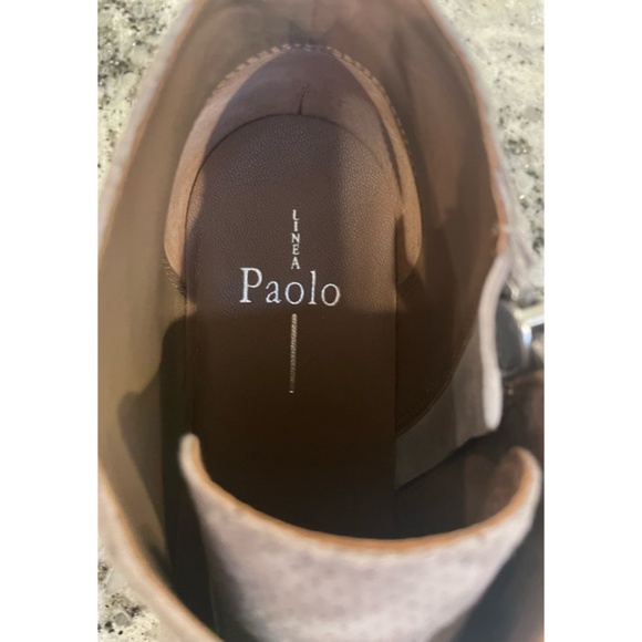 Linea Paola Wedge Bootie Gray Size 8.5 - Picture 4 of 6